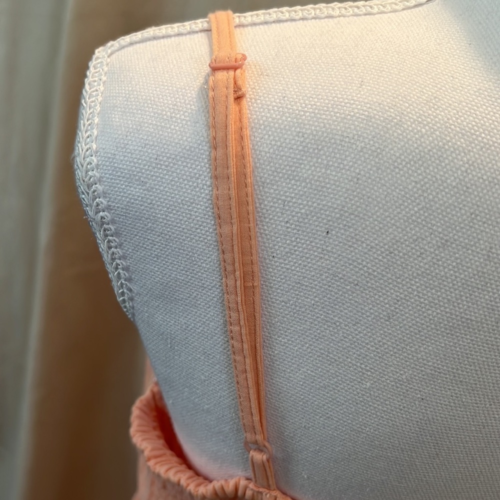 Lauren Conrad Pink/Salmon Maxi Dress. Size L. - Picture 5 of 14